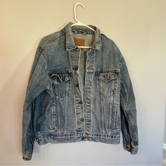 Levi’s Denim Trucker Jacket 80s/90s vintage size medium Men’s - Picture 6 of 13